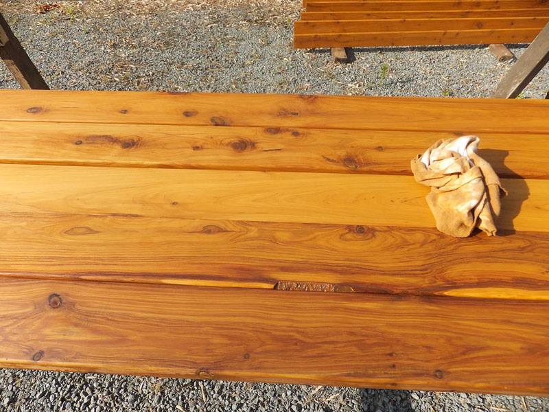 ウッドデッキ、ウッドフェンス用の 木材保護塗料 ウッドステインプロ | ウッドデッキのDIYリーベ