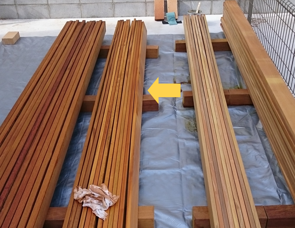 ウッドデッキ、ウッドフェンス用の 木材保護塗料 ウッドステインプロ | ウッドデッキのDIYリーベ